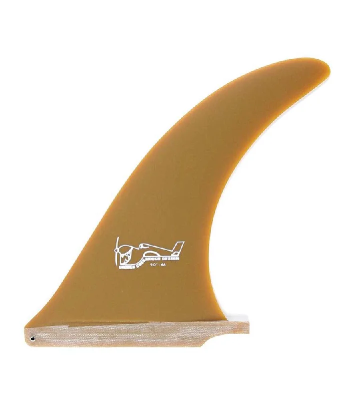 surfboard fins with flexible design-Greenough 4A Rotten Avocado 10.5