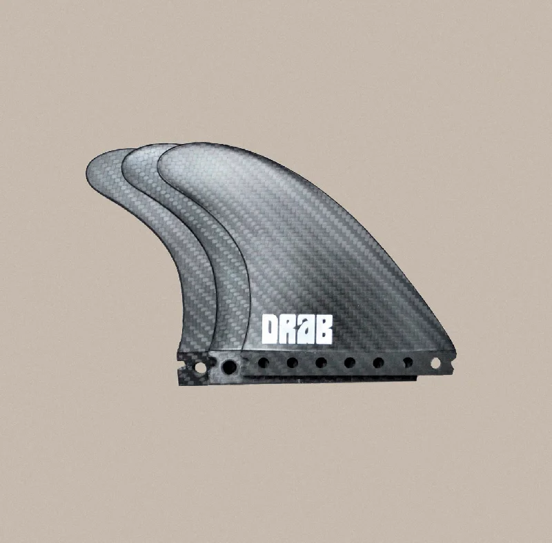 surfboard fins for greater control-Drab Fins Thruster