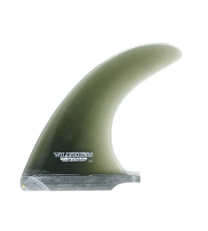 surfboard fins with a wide base for more drive-Wilderness Flex Smoke 7.6