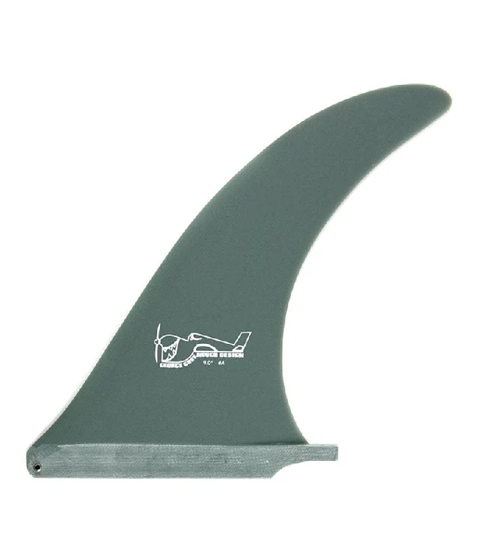 surfboard fins with minimal drag for speed-Greenough 4A Grey 10