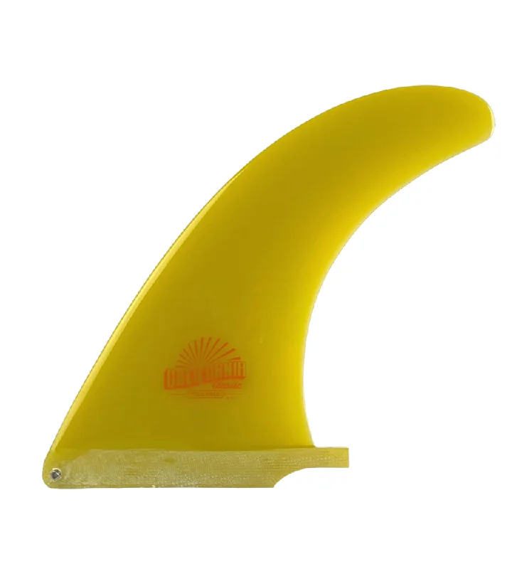 surfboard fins for quick and responsive maneuvers-California Classic Yellow 10