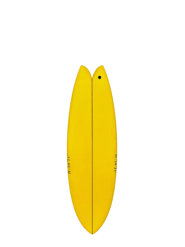 longboard surfboards with a concave deck for comfort-5'7" Lightbender