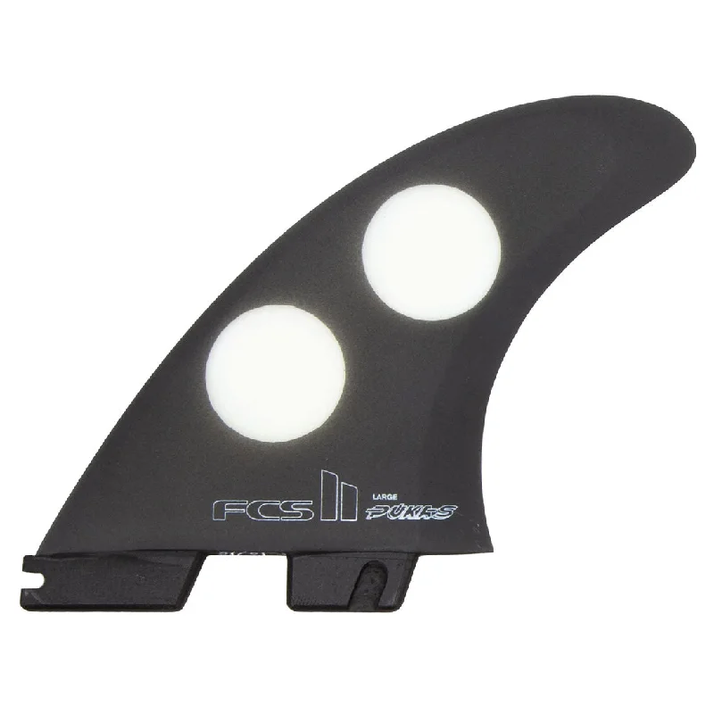 surfboard fins with a thruster setup-FCS II Pukas PC Tri Fin Set - Large