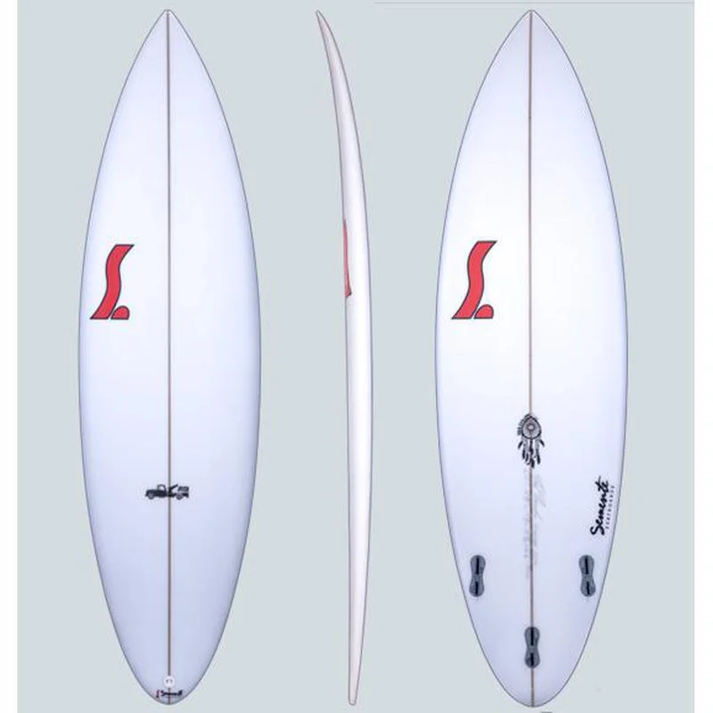 best longboard surfboards for intermediate surfers-Semente Hitch Shortboard (Custom Order)