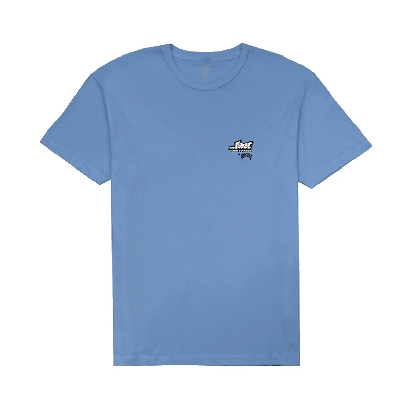 surfboard car racks for secure transport-Lost Surfboard By Mayhem Men's S/S T-Shirt - Blue