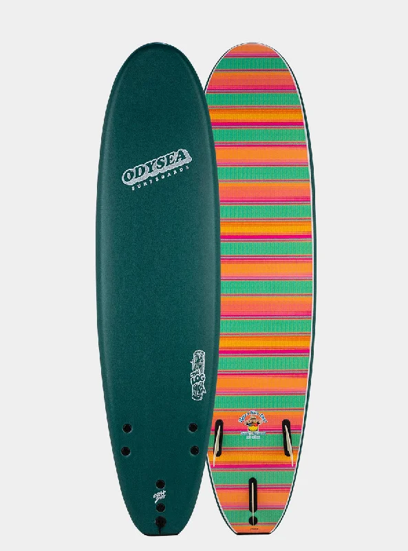 surfboard fin boxes for customization-Catch Surf Odysea 6'0" Log X Johnny Redmond Pro Surfboard - Verde Green