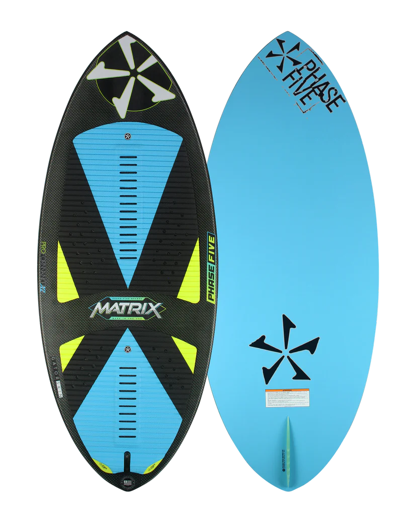 surfboard nose bumper for extra durability-2023 Phase Five MATRIX Wakesurf Board