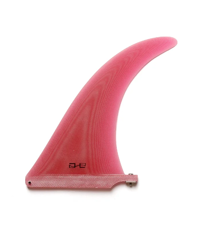 surfboard fins with large surface area for better grip-T-Fin Magenta 9.5