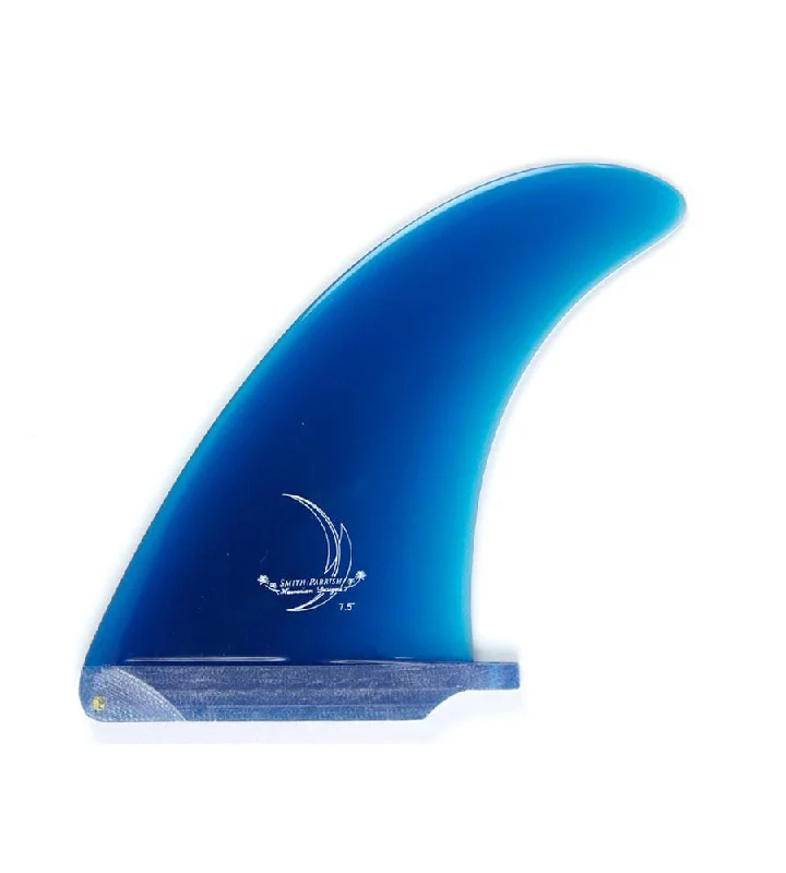 surfboard fins for aggressive surfing-Parrish Single Fin Blue 7.5