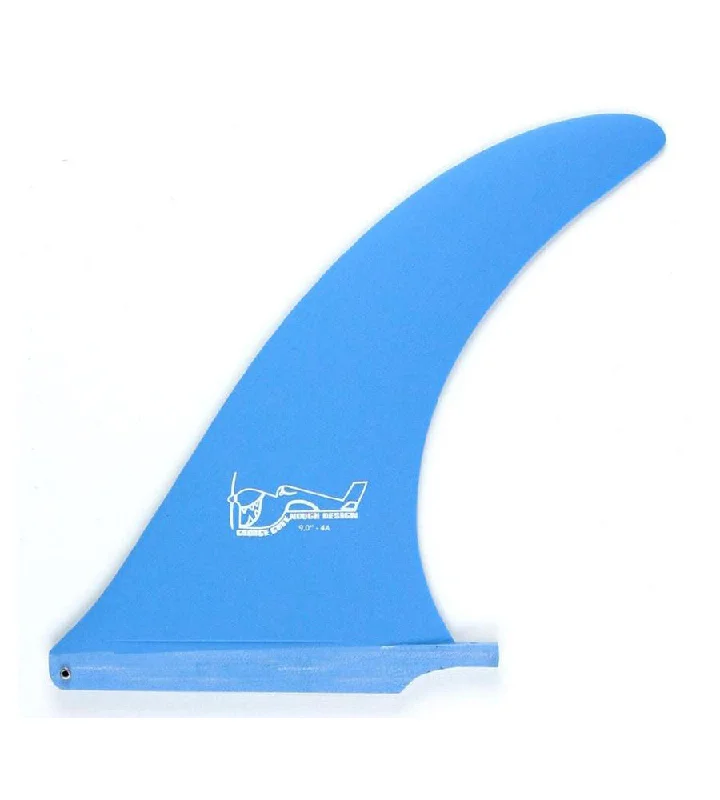 durable surfboard fins for harsh conditions-Greenough 4A Powder Blue 10.5