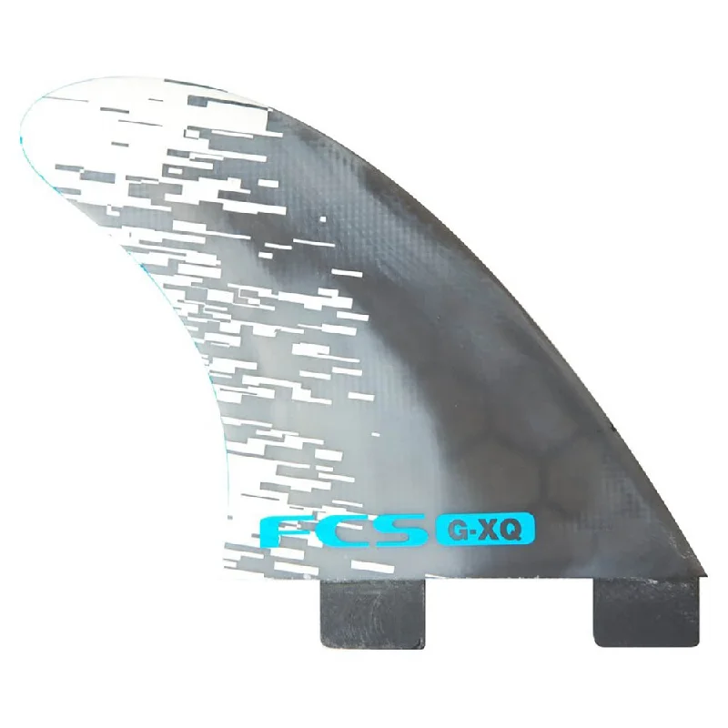 surfboard fins for large wave conditions-FCS G-XQ Quad Rear Fin Set - Medium