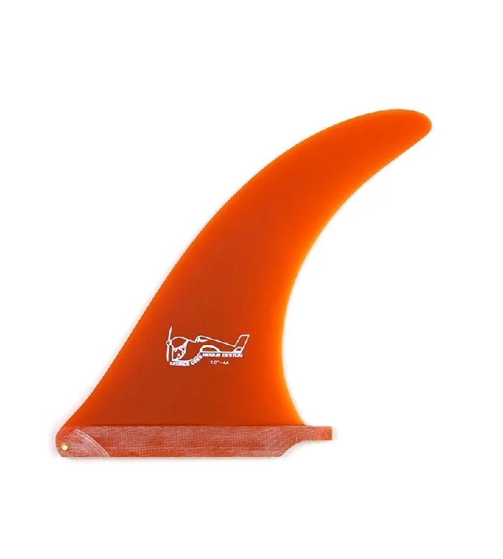 surfboard fins for precision turns-Greenough 4A Orange 7