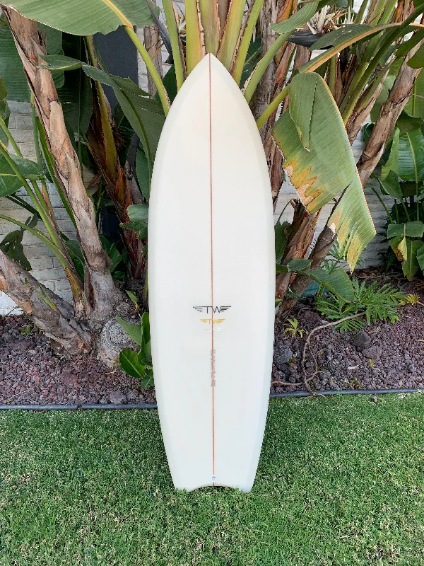 longboard surfboards with long-lasting performance-5'8" Tyler Warren Moon Tail Bullet