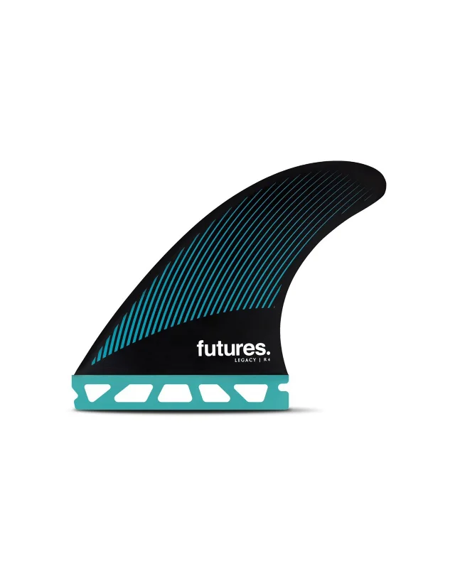 surfboard fins with a solid base for better grip-Futures R4 Legacy Series Thruster