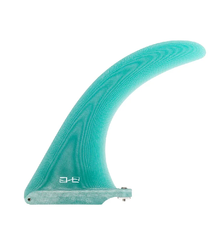 surfboard fins with stronger base for added power-F-Fin Turquiose 9