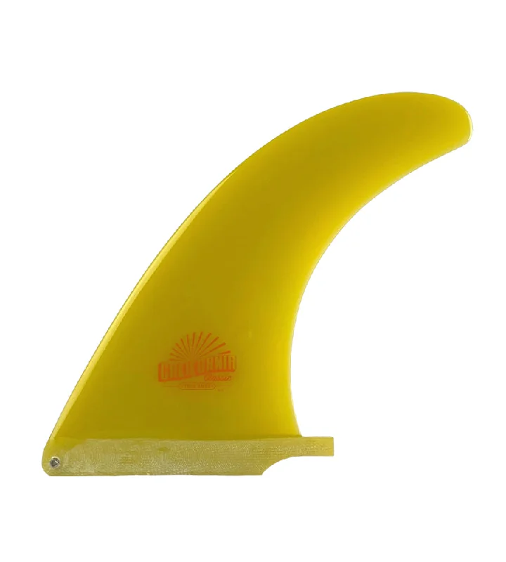 surfboard fins for enhanced flow on the water-California Classic Yellow 9