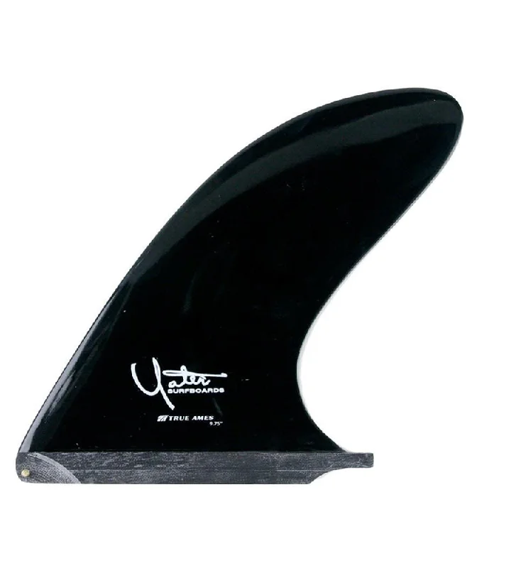 surfboard fins for versatile use in various conditions-Yater Spoon Black 9.75