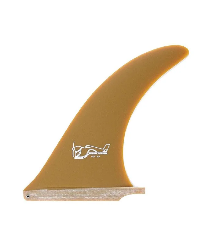 surfboard fins for longboard performance-Greenough 4A Rotten Avocado 7.5