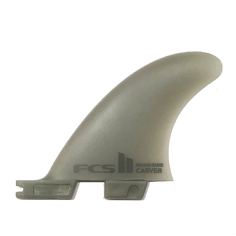 surfboard fins with quick response-FCS II Carver NG Smoke Small Side Byte Fins