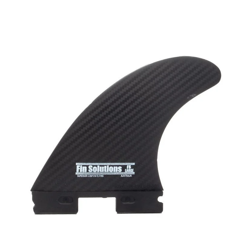 surfboard fins for quick and responsive maneuvers-Fin Solutions  Composite Future Thruster (3) Fin Set