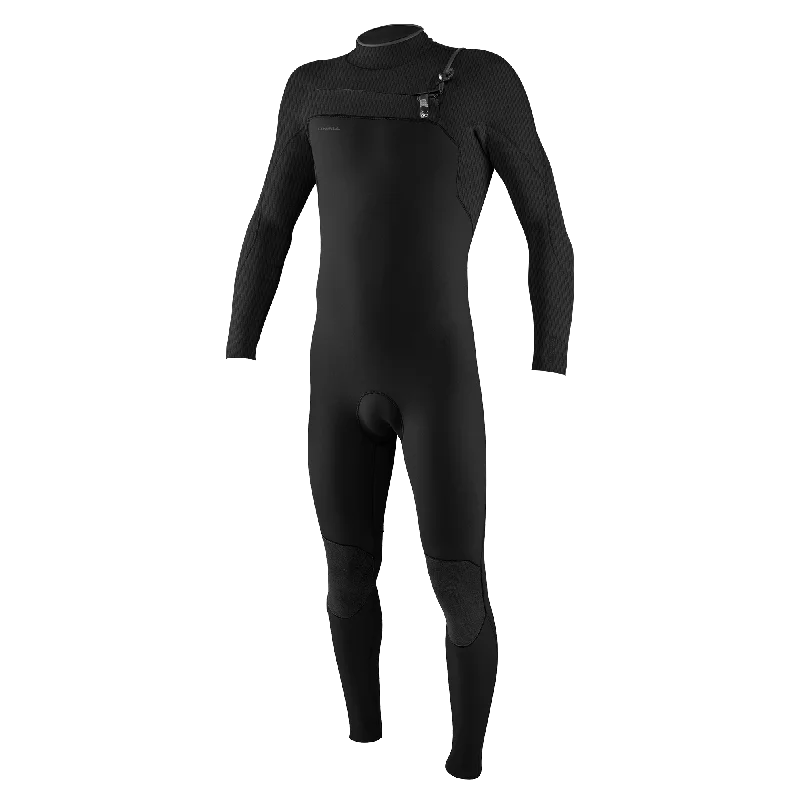 high-quality surf clothing for extreme conditions-O'NEILL - HYPERFREAK 5/4+ CHEST ZIP FULL