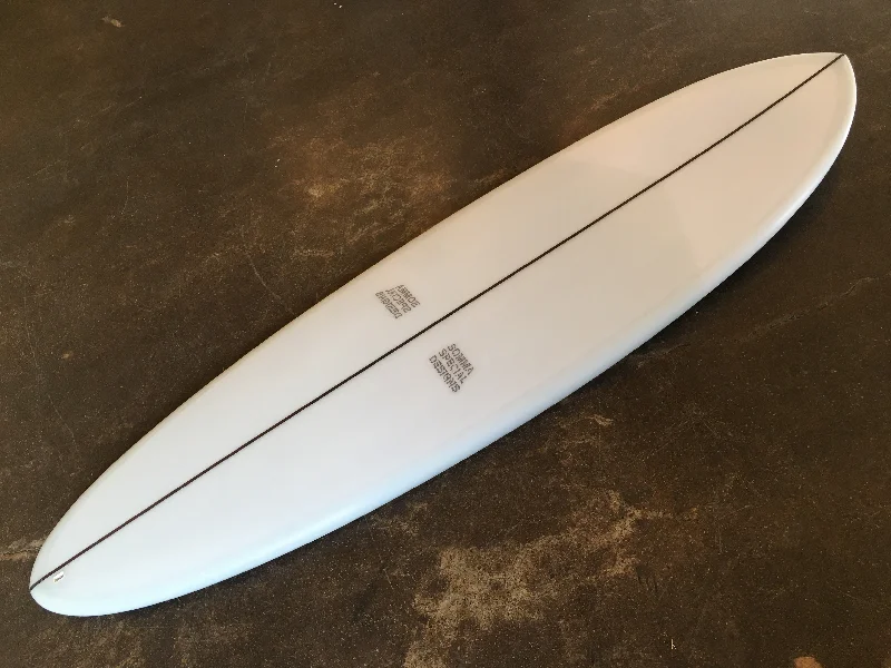 longboard surfboards with minimal rocker for easy paddling-6'6" Somma Special Designs Daydream Hull