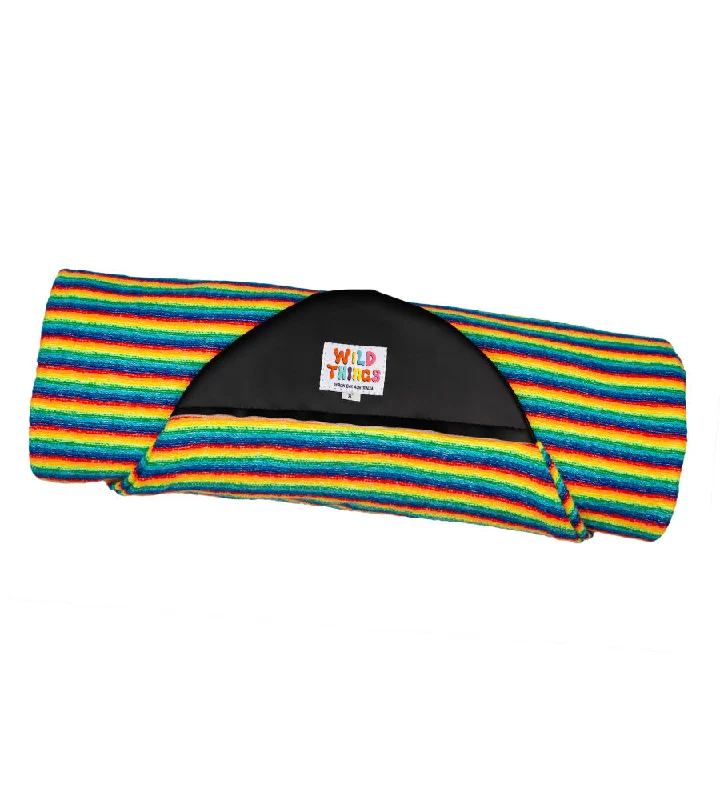 surf clothing for early morning sessions-Midlength Boardsock Rainbow