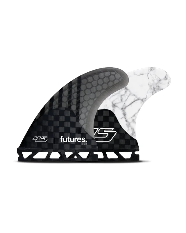 surfboard fins with strong flex for performance-HS2 V2 Generation Thruster (M)