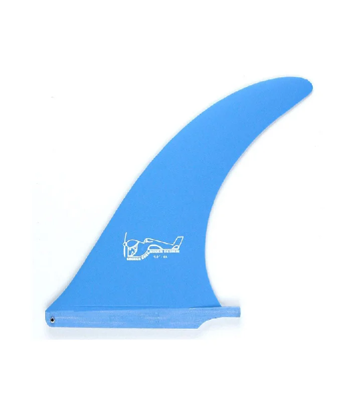 surfboard fins for tight turns-Greenough 4A Powder Blue 7