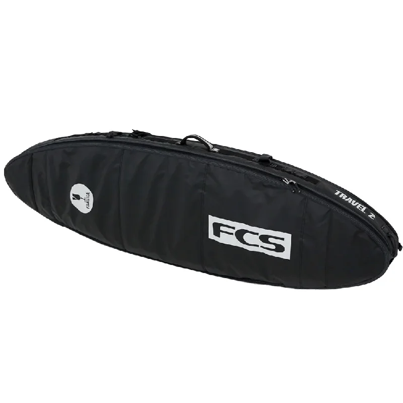 surf clothing with anti-sunburn protection-FCS | Travel 2 Funboard Cover 7'0"