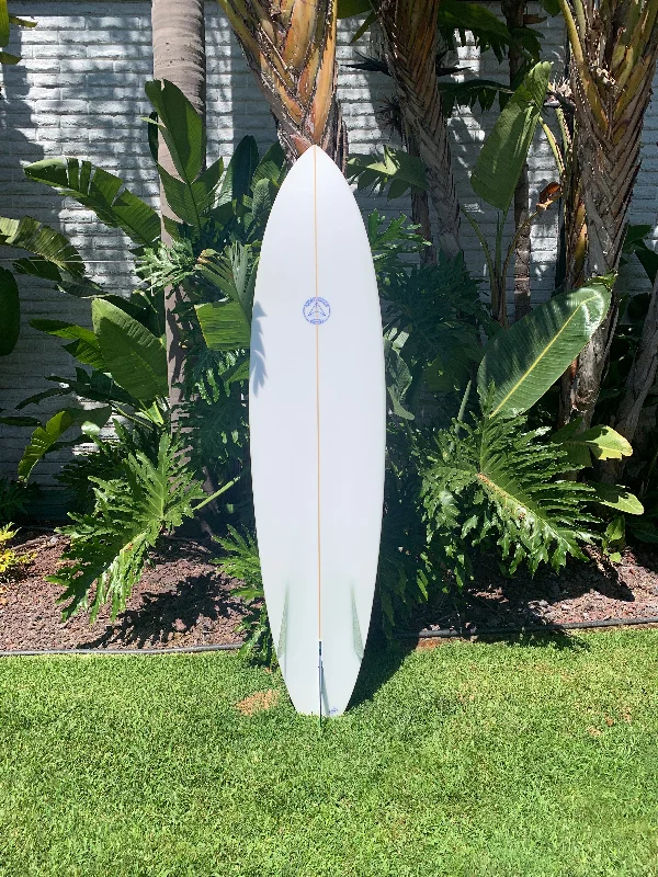 longboard surfboards with low rocker for smooth surfing-7'6" Campbell Brothers Russ Short