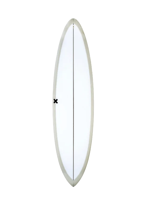 longboard surfboards with wide outlines for more stability-7'2" Moonstone Pin