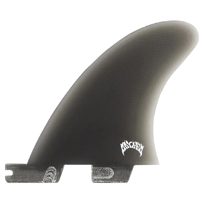 best surfboard fins for noserides-FCS II MB PG Split Keel Quad Fin Set - smoke