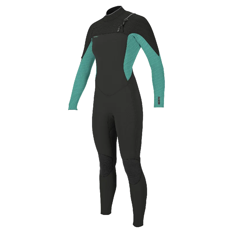 surf clothing with quick-dry fabric-O'NEILL - HYPERFREAK 4/3+ CHEST ZIP FULL