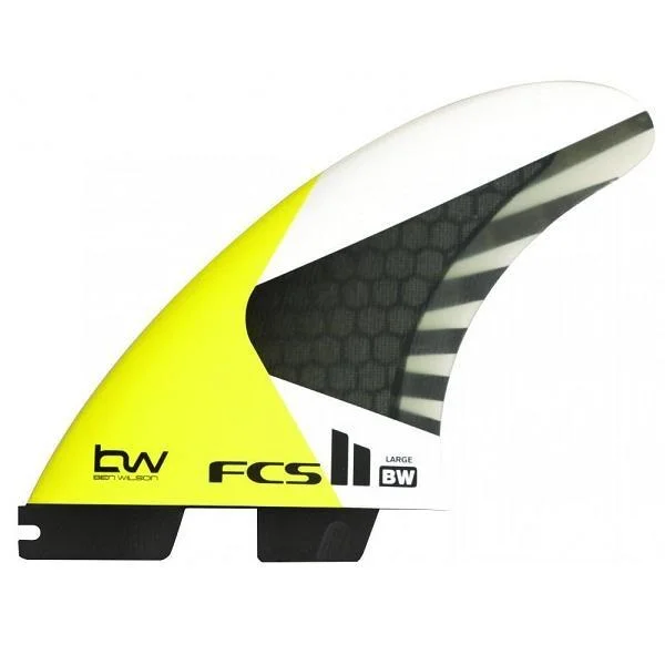 surfboard fins for speed and control-FCS II Ben Wilson Carbon Tri Fins set