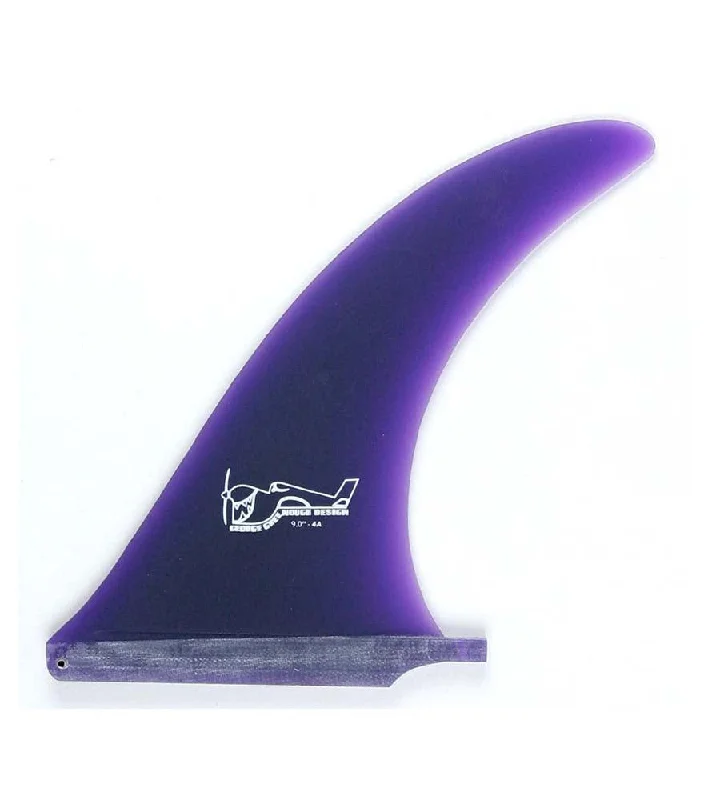 surfboard fins for optimized tracking-Greenough 4A Purple 10