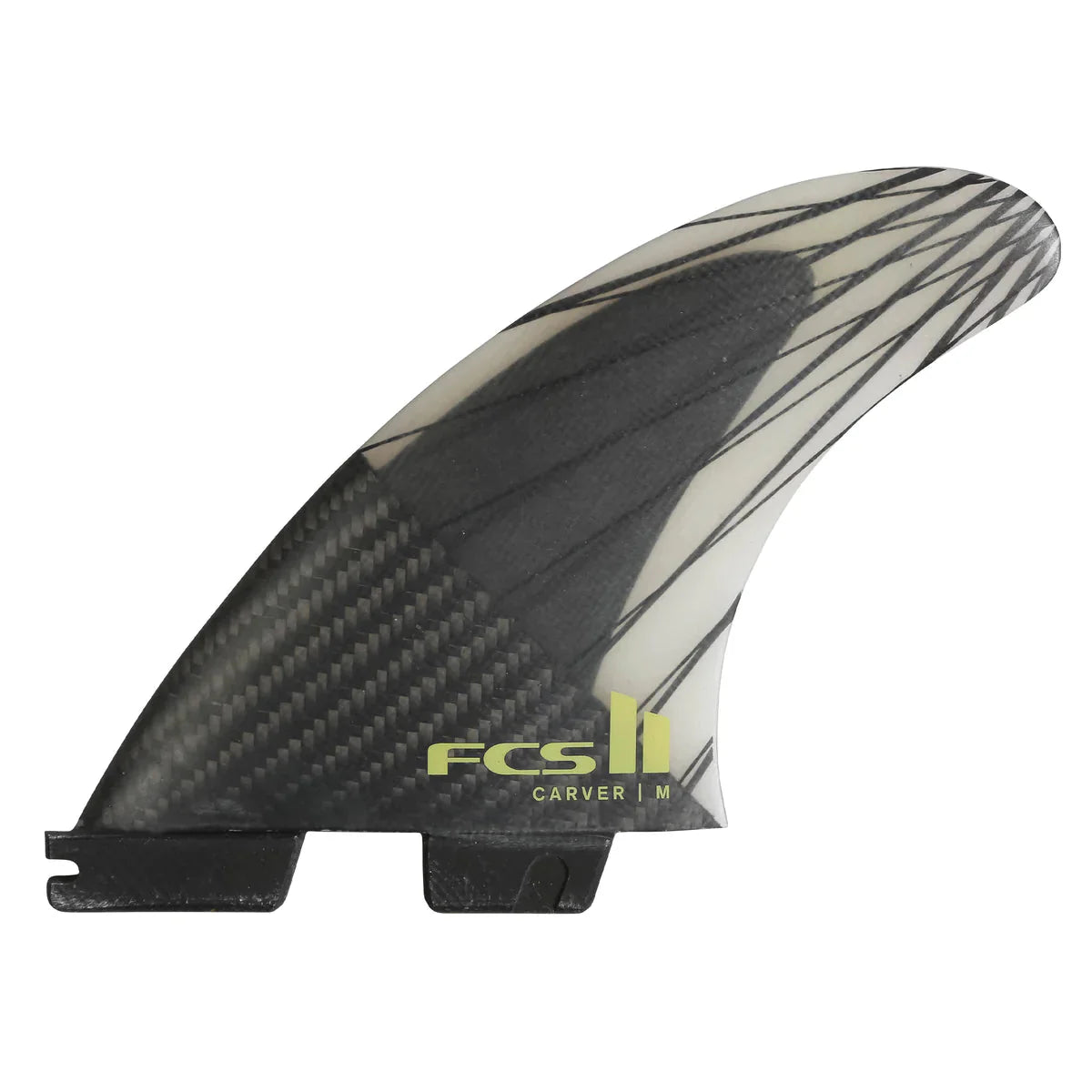 surfboard fins for longboard performance-FCS II Carver PC Carbon Eucalyptus Tri Fin Set