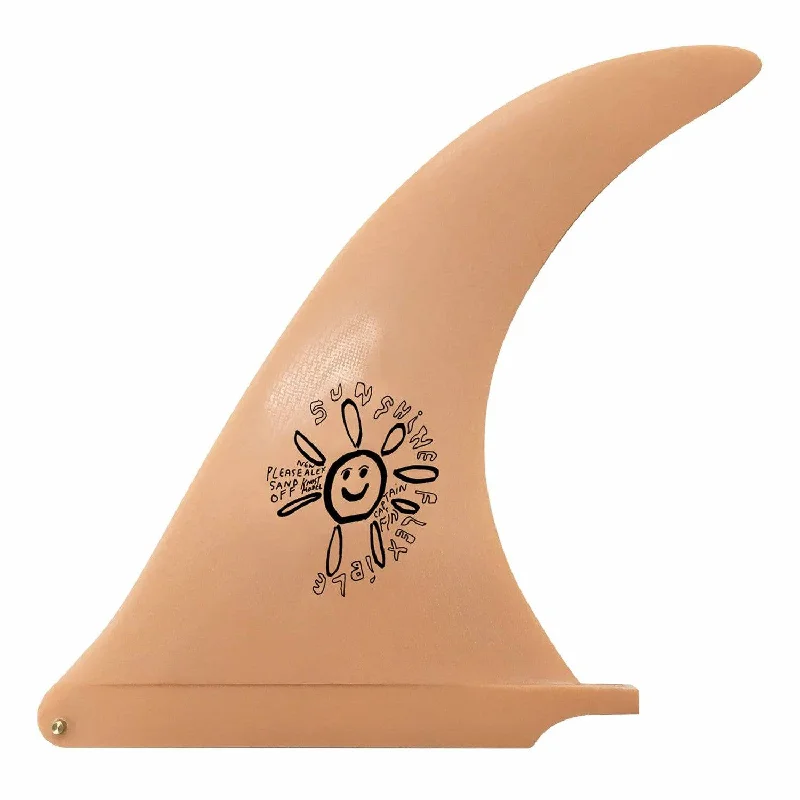 surfboard fins for smoother turns-Captain Fin Co. Alex Knost Sunshine 10" Orange