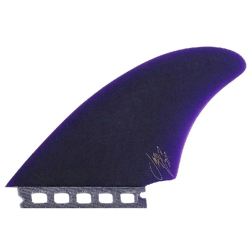 surfboard fins for higher level of precision-Captain Fin Co. Jeff McCallum Keel Purple Single Tab