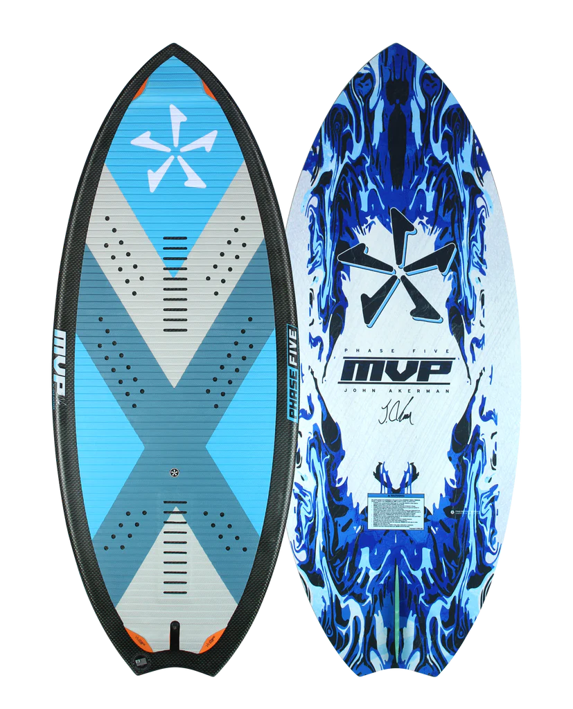 surfboard straps for easy tie-down-2023 Phase Five MVP Wakesurf Board