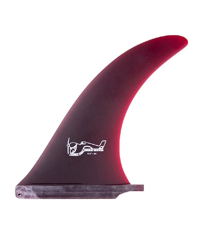 surfboard fins with improved flex for turns-Greenough 4A Red 10