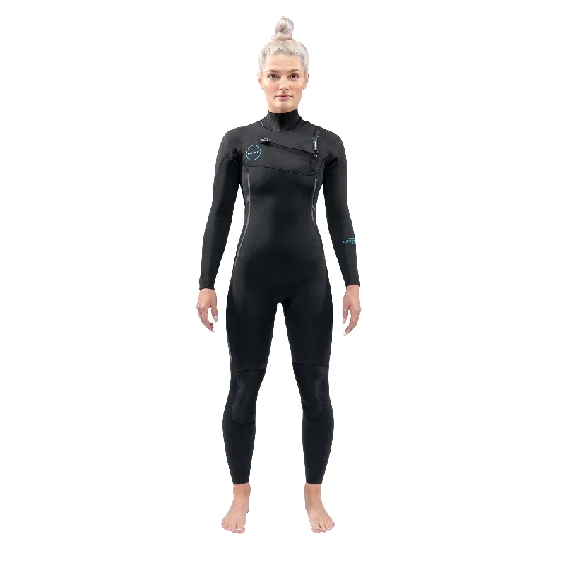 stylish surf clothing for active lifestyles-DAKINE - MISSION CHEST ZIP FULL SUIT 4/3MM