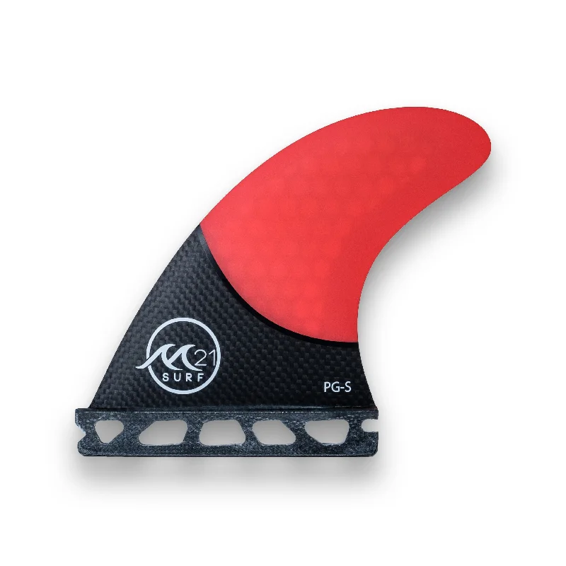 surfboard fins for added flexibility in movements-Red Performance Glass Thruster Fins