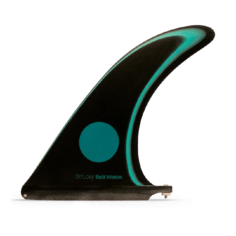 surfboard fins for added flexibility in movements-Salt Water 9,8" - Deflow Surf & Longboard Fins