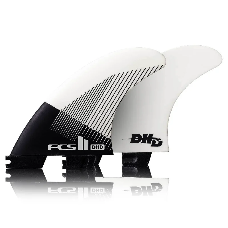 surfboard fins for easy installation-FCS II DHD PC Tri Fin Set - Medium