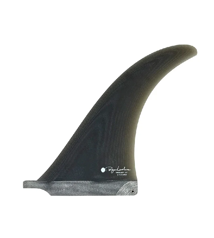 surfboard fins for tight turns-Lovelace Thicklizzy 7.5 Smoke