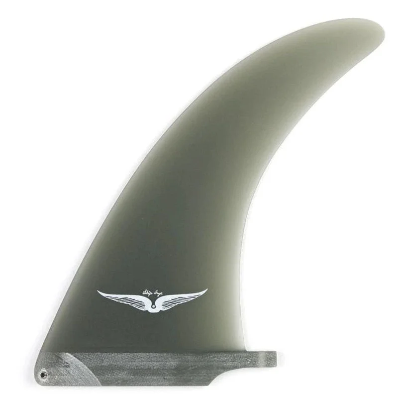 surfboard fins with high performance and durability-True Ames Skip Frye Fin 6.5" - Smoke