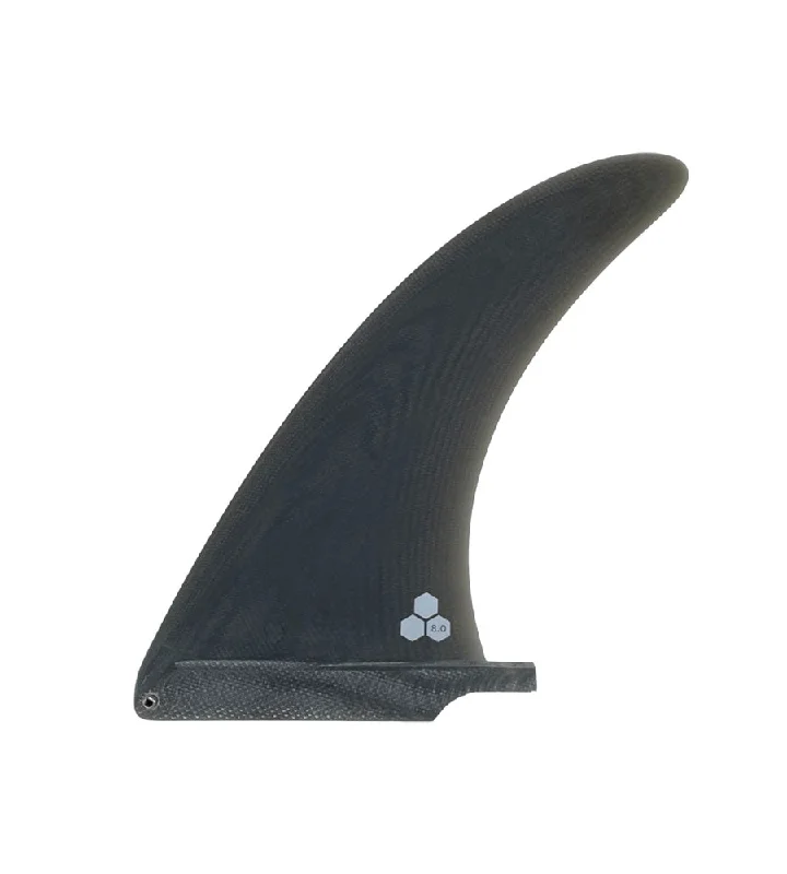 surfboard fins with flexible design-CI Spicy Single 8" Smoke