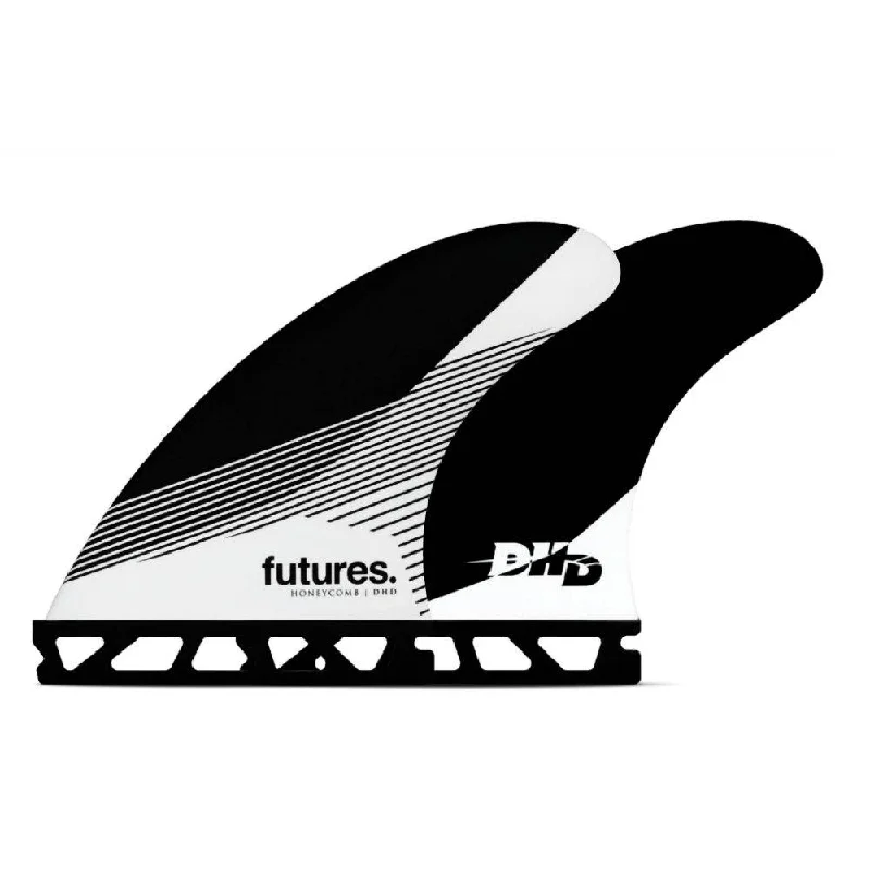 surfboard fins with easy-to-adjust setups-Futures DHD HC Thruster Fin Set Medium