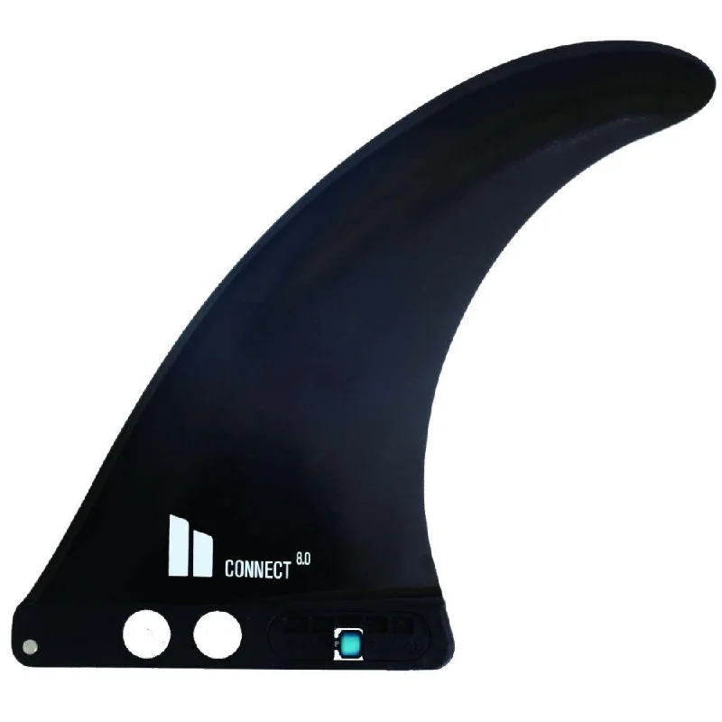 surfboard fins with balanced performance-FCS II Connect GF Black Longboard Fin